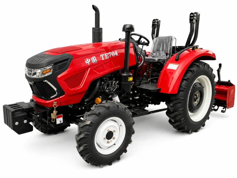Tractor compacto 70HP 704 con tracción a las cuatro ruedas