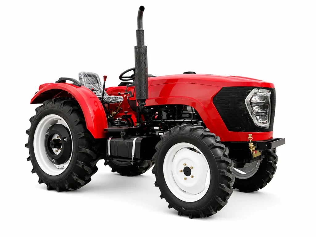 Tractor utilitario utilizado para trabajos agrícolas