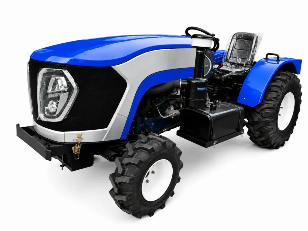 Tractor para invernadero de 120 HP, modelo 1204, con tracción a las cuatro ruedas