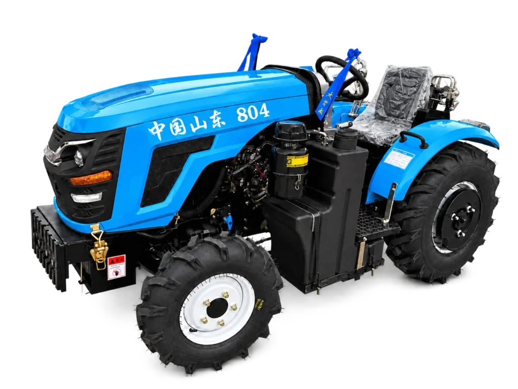 80HP 804 Red 4WD Compact Greenhouse Tractor