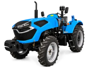 blue-1404-open-station-tractor-front-three-quarter-view-transparent-background