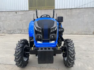 304-blue-tractor-front-view