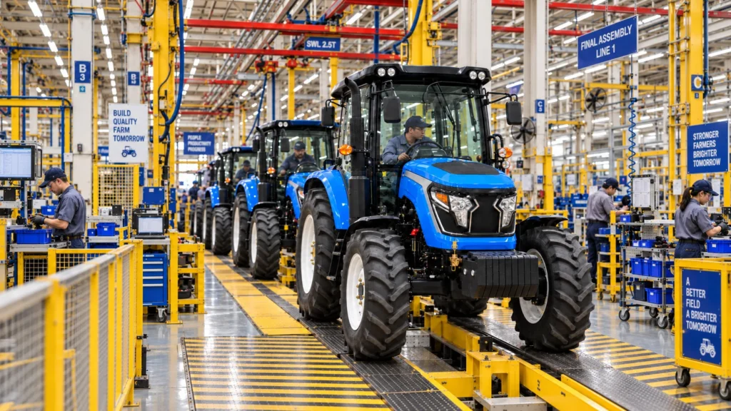 Tecnico di manutenzione che ispeziona i macchinari